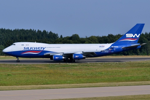 4K-SW800 - 747-4R7F - Silk Way Airlines - HHN - 22-08-2013b