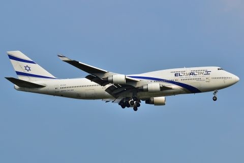 4X-ELB - 747-458 - El Al Israel Airlines - BKK - 31-01-2013