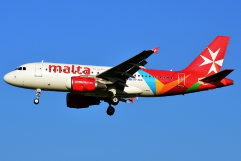 9H-AEG - A319-111 - Air Malta - BRU - 06-07-2013