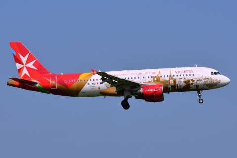 9H-AEO - A320-214 - Air Malta - AMS - 07-07-2013