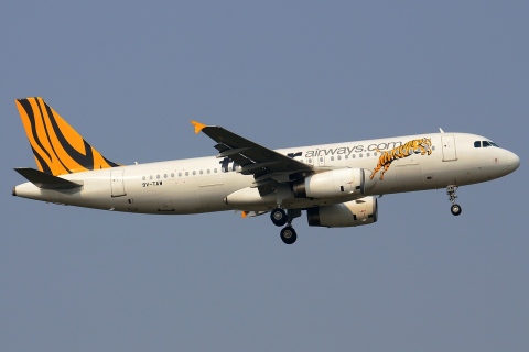 9V-TAW - A320-232 - Tiger Airways - BKK - 01-02-2013