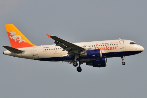 A5-RGI - A319-112 - Druk Air - BKK - 31-01-2013