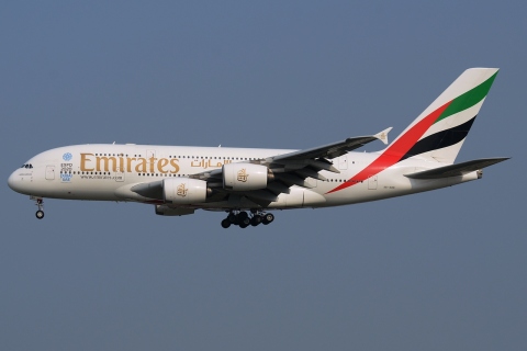 A6-EDK - A380-861 - Emirates - PEK - 21-09-2013