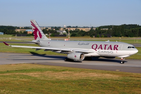 A7-AFY - A330-243F - Qatar Airways Cargo - LGG - 05-08-2013