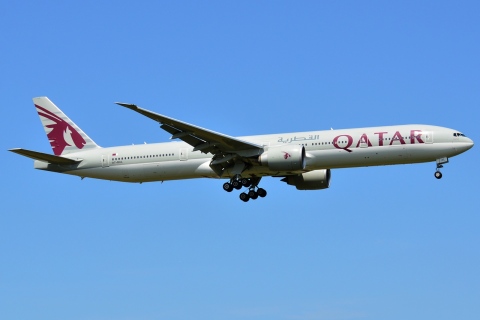 A7-BAL - 777-3DZ(ER) - Qatar Airways - LHR - 11-07-2013