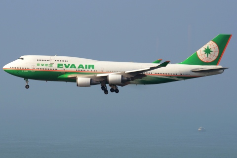 B-164094 - B747-45EM - EVA Air - HKG - 05-02-2013