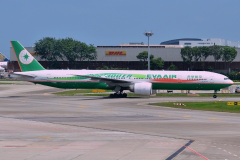 B-16702 - 777-35E(ER) - EVA Air - SIN - 29-01-2013