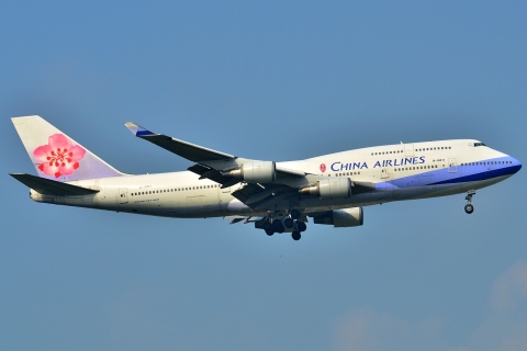 B-18211 - 747-409 - China Airlines - BKK - 31-01-2013