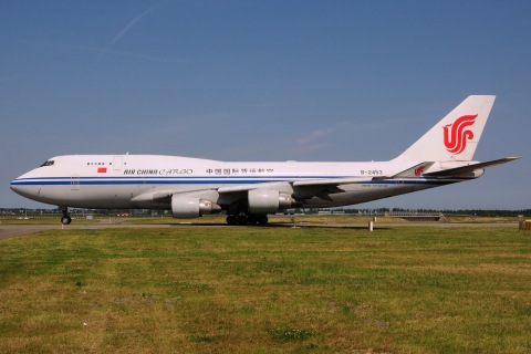 B-2453 - 747-412 - Air China Cargo - AMS - 07-07-2013