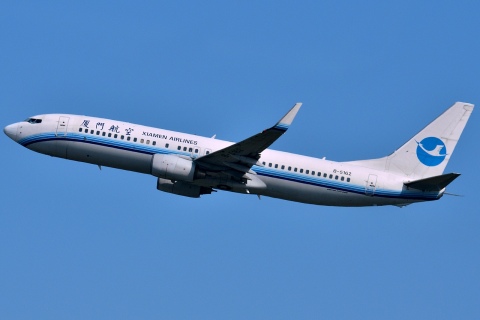 B-5162 - 737-85C(WL) - Xiamen Airlines - SIN - 29-01-2013