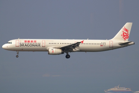 B-HTH - A321-231 - Dragonair - HKG - 23-01-2013