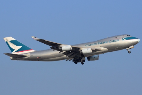 B-HUP - 747-467F - Cathay Pacific Airways - HKG - 25-01-2013