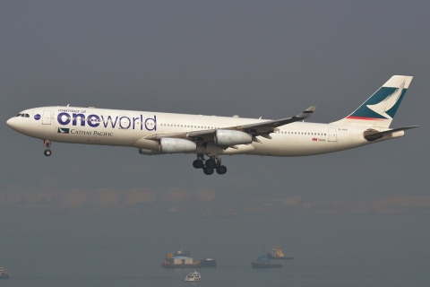 B-HXG - A340-313 - Cathay Pacific Airways - HKG - 23-01-2013