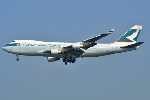 B-LIA - 747-467F(ER) - Cathay Pacific Airways - HKG - 23-01-2013