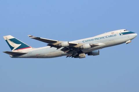 B-LIC - 747-467F(ER) - Cathay Pacific Airways - HKG - 25-01-2013