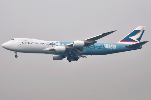 B-LJA - 747-867F - Cathay Pacific Airways - HKG - 23-01-2013
