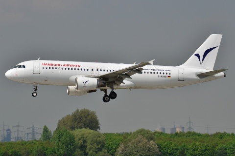 D-AHHD - A320-214 - Hamburg Airways - DUS - 06-05-2013
