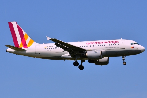 D-AKNK - A319-112 - Germanwings - LHR - 11-07-2013