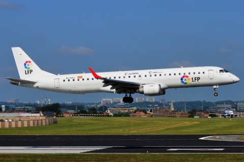 EC-KRJ - ERJ-195LR (ERJ-190-200 LR) - Air Europa - BRU - 10-07-2013