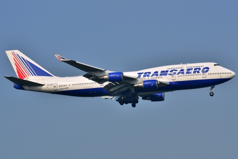 EI-XLB - 747-446 - Transaero Airlines - BKK - 31-01-2013