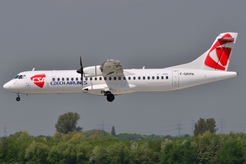 F-GRPK - ATR 72-500 (72-212A) - CSA Czech Airlines - DUS - 06-05-2013