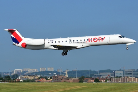 F-GUEA - ERJ-145MP - HOP! - BRU - 10-07-2013