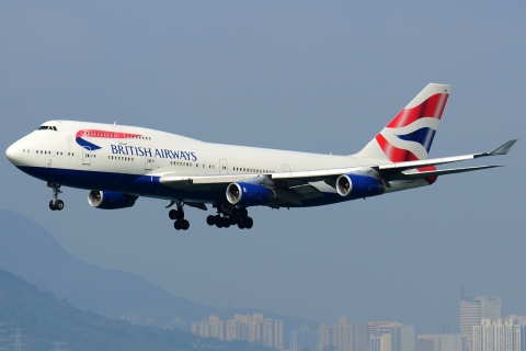 G-BNLM - 747-436 - British Airways - HKG - 05-02-2013