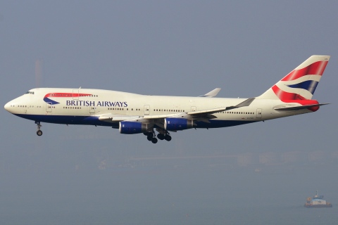 G-CIVS - 747-436 - British Airways - HKG - 23-01-2013