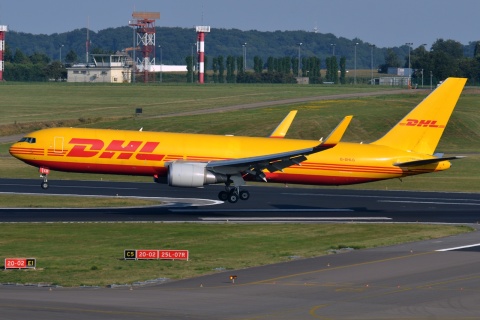 G-DHLG - 767-3JHF(ER)(WL) - DHL Air - BRU - 23-08-2013