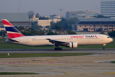 HS-BKB - 767-346 - Orient Thai Airlines - DMK - 04-02-2013