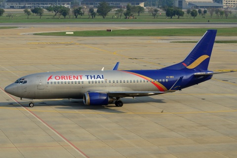 HS-BRC - 737-3T0 - Orient Thai Airlines - DMK - 04-02-2013