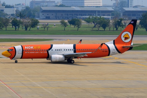 HS-DBH - 737-83N(WL) - Nok Air - DMK - 04-02-2013