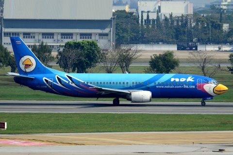 HS-DDM - 737-4Y0 - Nok Air - DMK - 04-02-2013