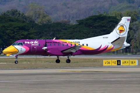 HS-GBF - Saab 340B - Nok Mini - CNX - 04-02-2013