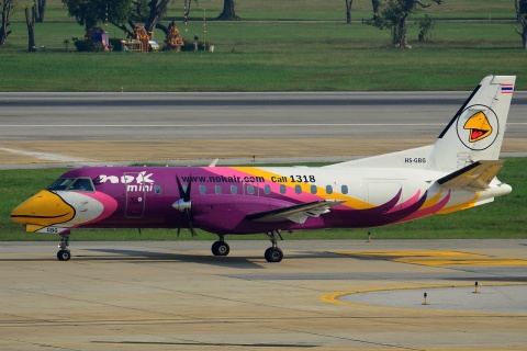 HS-GBG - Saab 340-B - Nok Mini - DMK - 04-02-2013