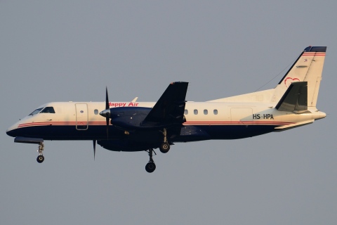HS-HPA - Saab 340B - Happy Air Travellers - BKK - 01-02-2013