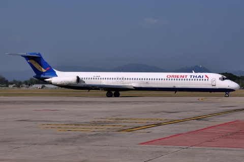 HS-MDK - MD-82 - Orient Thai Airlines - CNX - 04-02-2013b