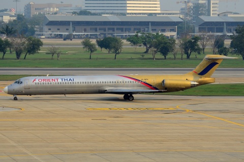 HS-MDL - MD-82 - Orient Thai Airlines - DMK - 03-02-2013