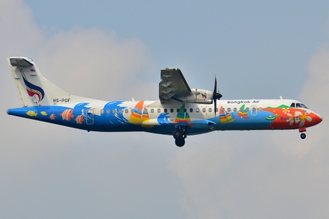 HS-PGF - ATR 72-500 (72-212A) - Bangkok Airways - BKK - 31-01-2013