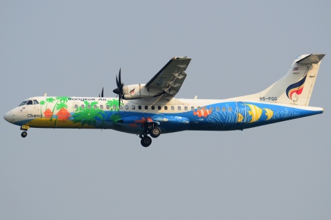 HS-PGG - ATR 72-500 (72-212A) - Bangkok Airways - BKK - 01-02-2013