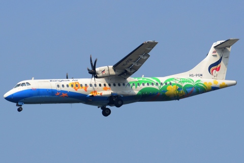HS-PGM - ATR 72-500 (72-212A) - Bangkok Airways - BKK - 02-02-2013