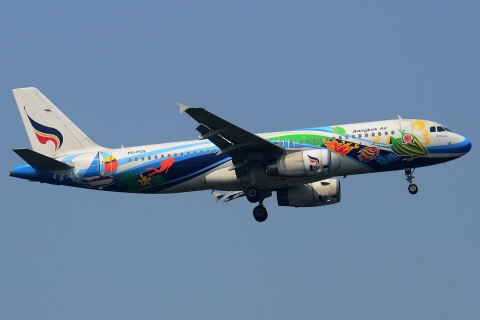 HS-PGV - A320-232 - Bangkok Airways - BKK - 01-02-2013