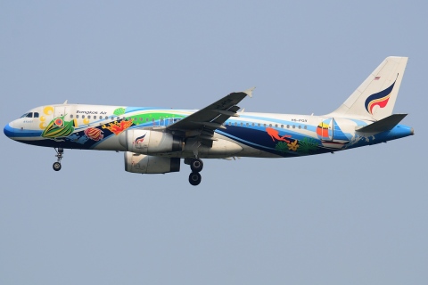 HS-PGV - A320-232 - Bangkok Airways - BKK - 01-02-2013b