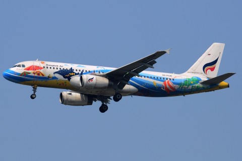 HS-PGW - A320-232 - Bangkok Airways - BKK - 02-02-2013