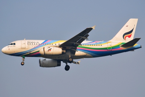 HS-PGY - A319-132 - Bangkok Airways - BKK - 02-02-2013