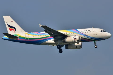 HS-PGZ - A319-132 - Bangkok Airways - BKK - 31-01-2013