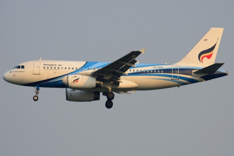 HS-PPA - A319-132 - Bangkok Airways - BKK - 01-02-2013b