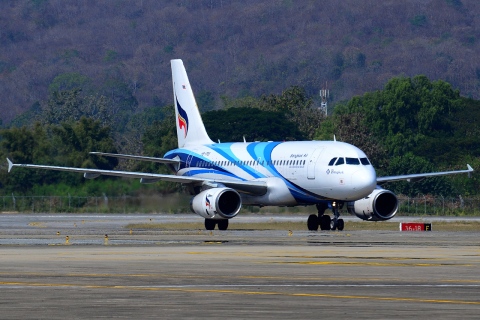 HS-PPB - A319-132 - Bangkok Airways - CNX - 04-02-2013