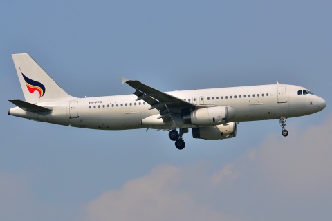 HS-PPD - A320-232 - Bangkok Airways - BKK - 31-01-2013