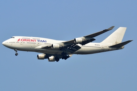 HS-STC - 747-412 - Orient Thai Airlines - BKK - 02-02-2013